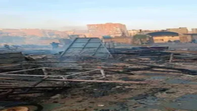 حريق استوديو مصر